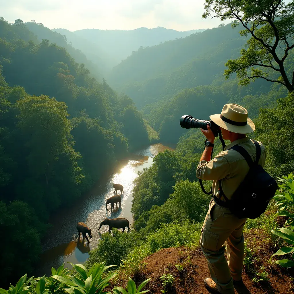 Modern office environment